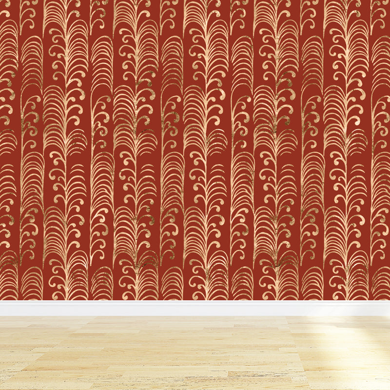 Vivolux | Zachte Kleur Moiré Patroon Behang Vlekbestendige Moderne Badkamer Wandbekleding