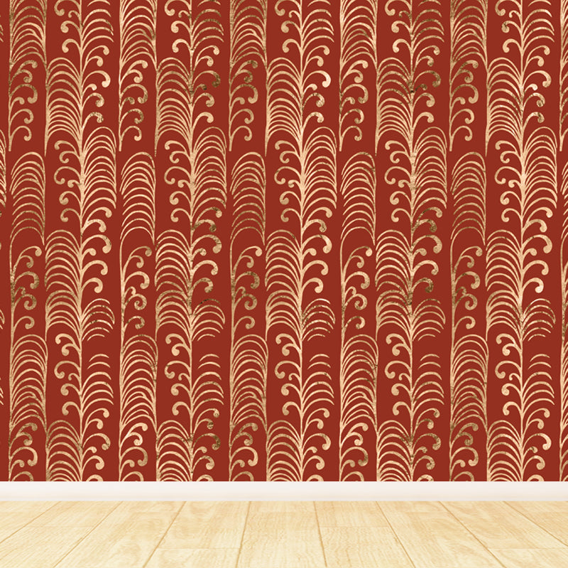 Vivolux | Zachte Kleur Moiré Patroon Behang Vlekbestendige Moderne Badkamer Wandbekleding