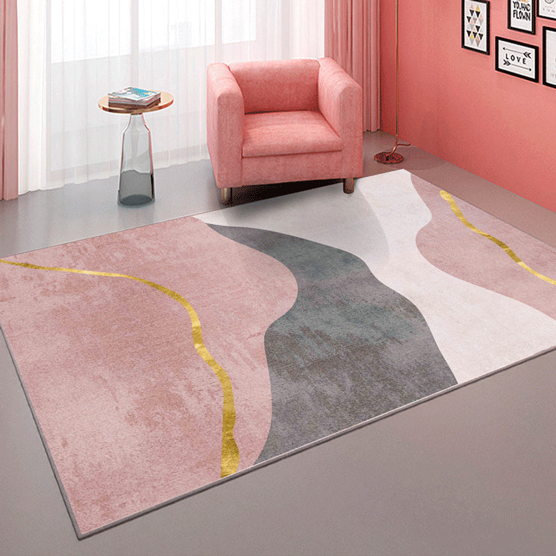 Vivolux | Zacht Trendy Binnen Tapijt Multi Kleur Abstract Patroon Tapijt Vlekbestendig Wasbaar Vloerkleed voor Woonkamer