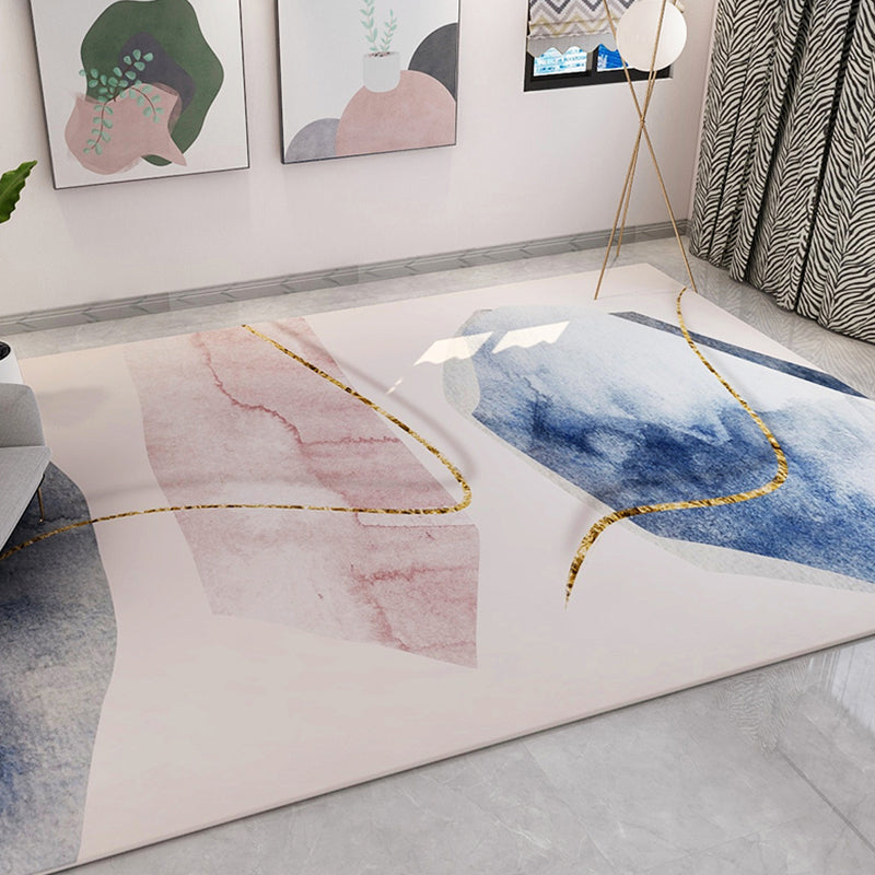 Vivolux | Zacht Trendy Binnen Tapijt Multi Kleur Abstract Patroon Tapijt Vlekbestendig Wasbaar Vloerkleed voor Woonkamer