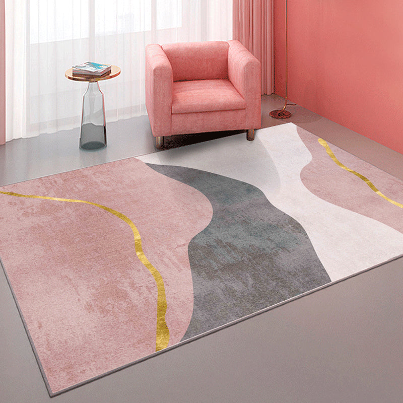 Vivolux | Zacht Trendy Binnen Tapijt Multi Kleur Abstract Patroon Tapijt Vlekbestendig Wasbaar Vloerkleed voor Woonkamer