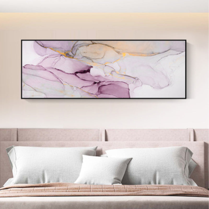 Vivolux | Nordic Flows Muster Wandkunst Sanfte Farben Abstrakte Leinwanddruck für Zuhause Interior
