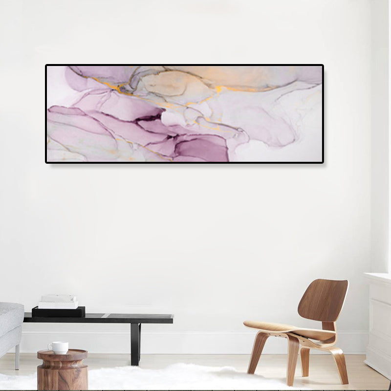 Vivolux | Nordic Flows Muster Wandkunst Sanfte Farben Abstrakte Leinwanddruck für Zuhause Interior