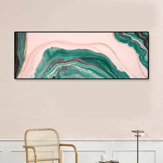 Vivolux | Nordic Flows Muster Wandkunst Sanfte Farben Abstrakte Leinwanddruck für Zuhause Interior