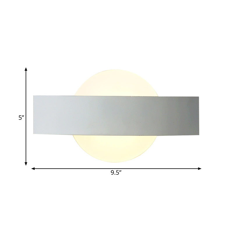 Vivolux | Woonkamer Slim Paneel Wandlamp Acryl Modern Stijl Wit LED Wandlamp