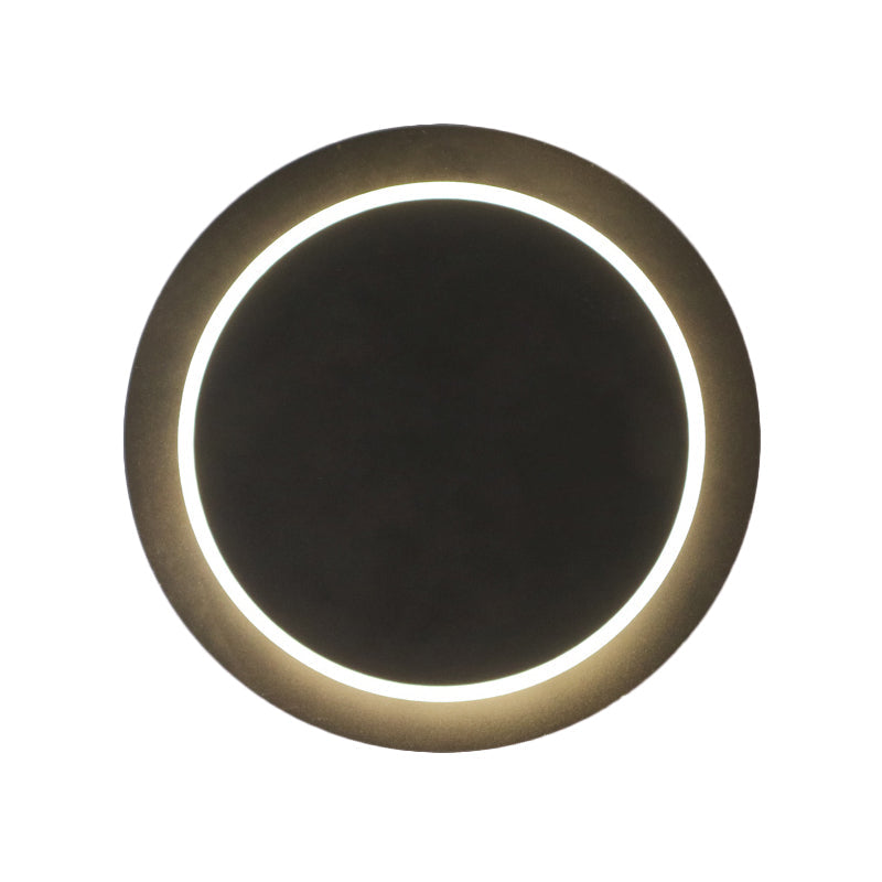 Vivolux | Runde LED-Wandlampe Zeitgenössische Acryl-Wandleuchte für Küche Kinderzimmer
