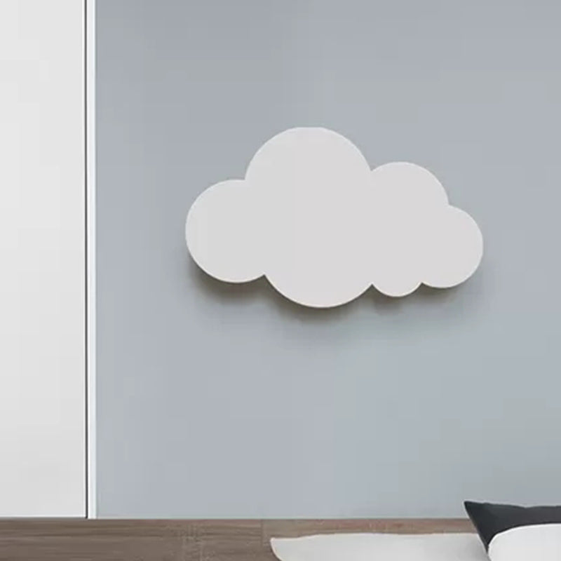 Vivolux | Plastic Cloud Slim Wandlamp Moderne Stil LED Wandlamp in Weiß für Kinderzimmer