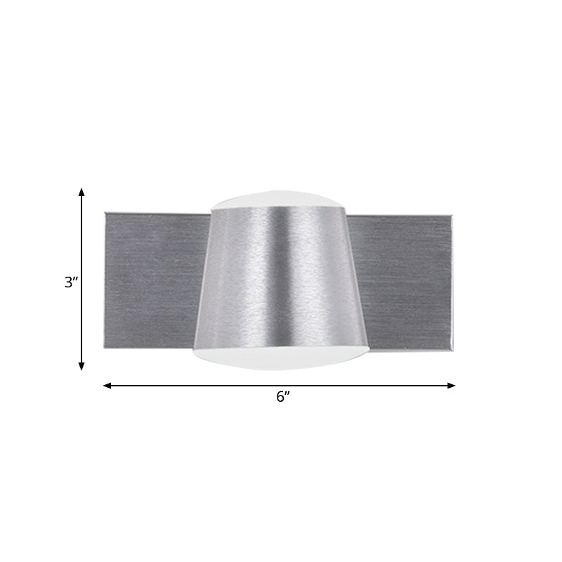 Vivolux | Getailleerde Woonkamer Vanity Wandlamp Eenvoudige Stijl Metaal 1/2/3 Koppen Zilveren Wandlicht Armatuur in Warm/Wit Licht