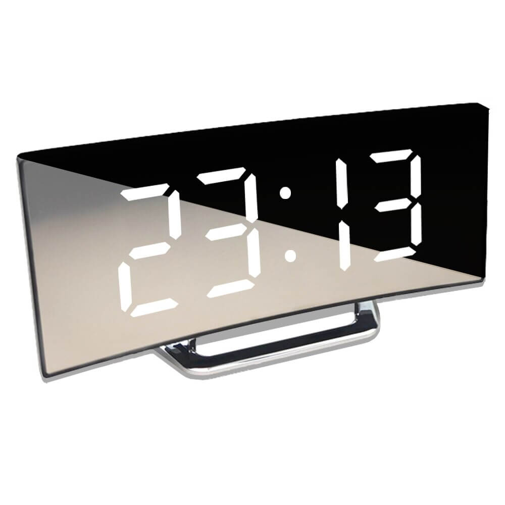 Vivolux | Gebogene LED Digitalwecker - Rass