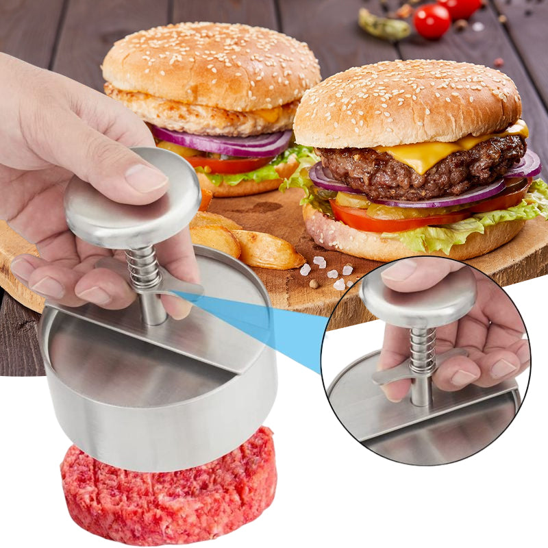 Vivolux | Manuelle Fleischpresse für Hamburger-Patties