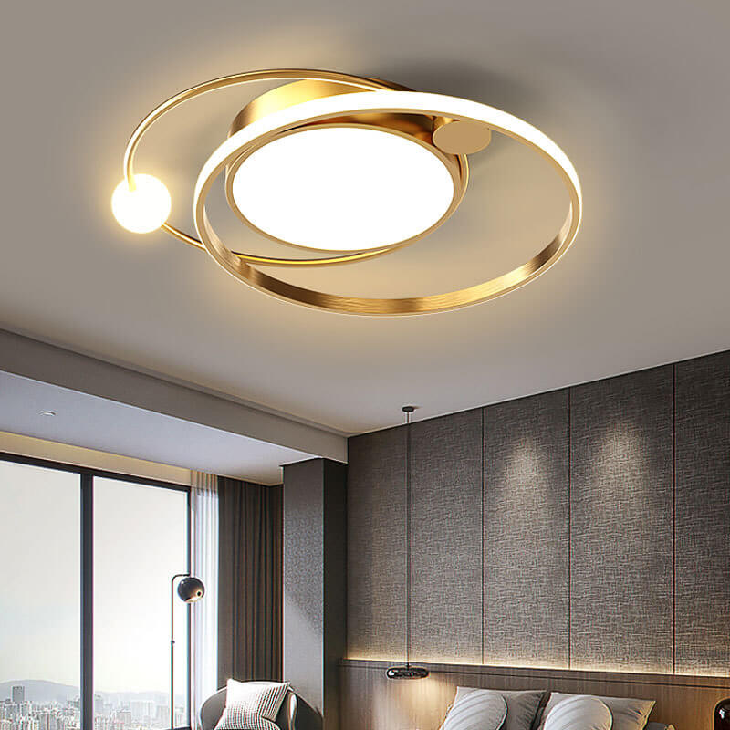 Vivolux | Nordic Round Circle LED Deckenleuchte bündig montiert