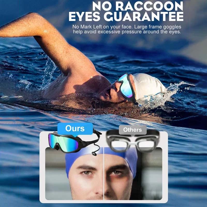Vivolux | Weitwinkel-Schwimmbrille mit Antibeschlag-Effekt