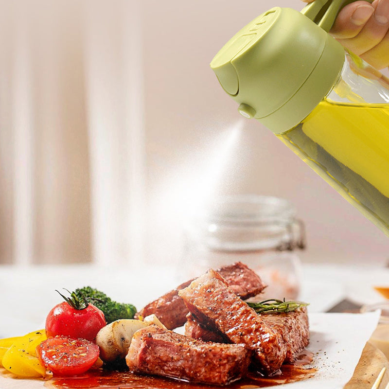 Vivolux | 2-in-1 Glas Öl Sprayer und Spender