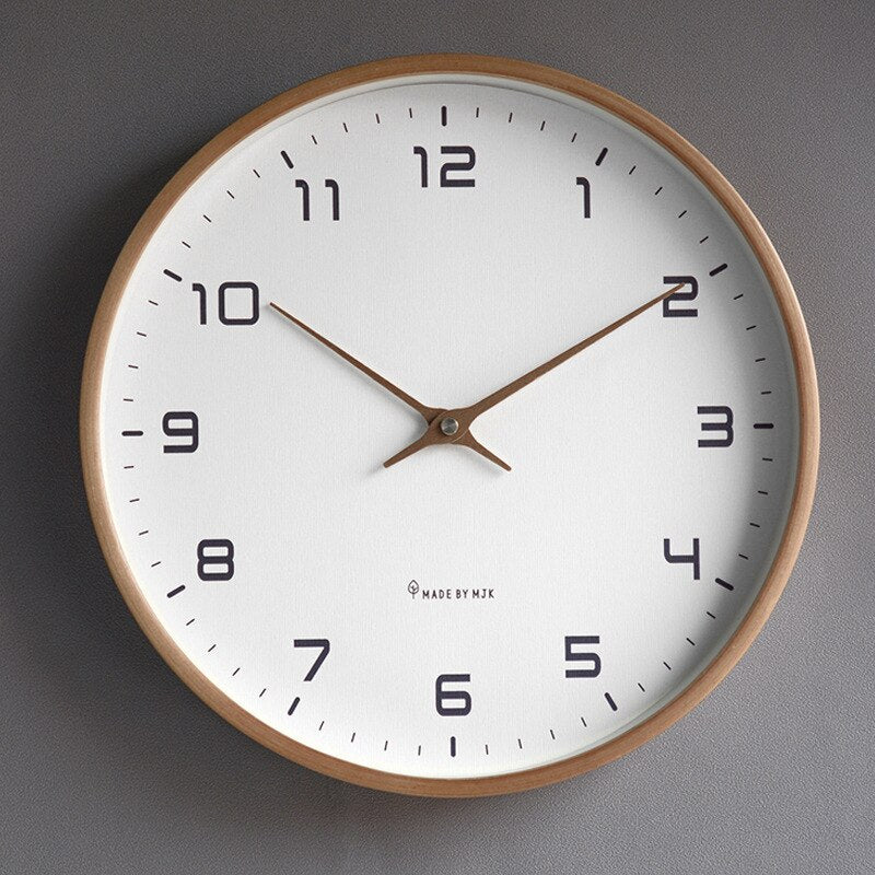 Vivolux | Wanduhr - Luxora - Nordisches Design - Massivholz