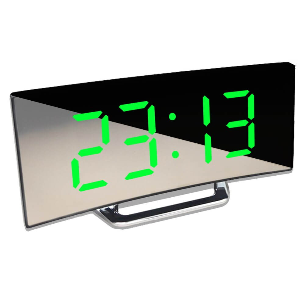 Vivolux | Gebogene LED Digitalwecker - Rass
