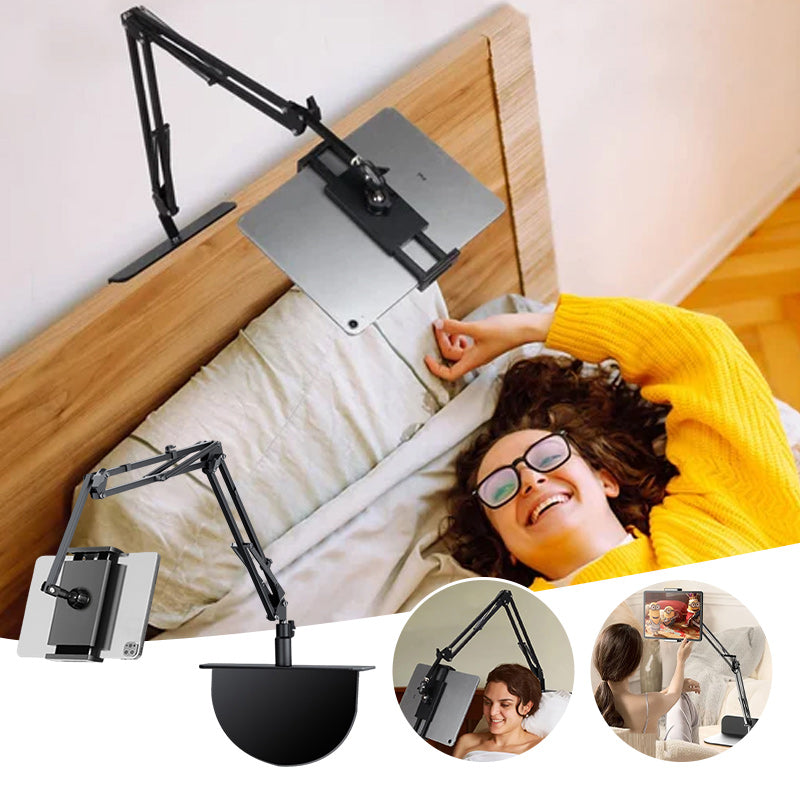 Vivolux | Ausziehbarer, versteckter Telefon-/Tablethalter am Bett