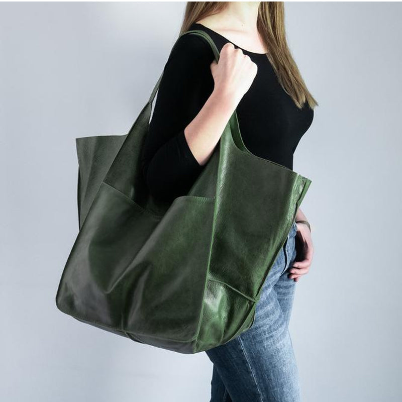 Vivolux | Übergroße Weekender-Handtaschen Aus Leder