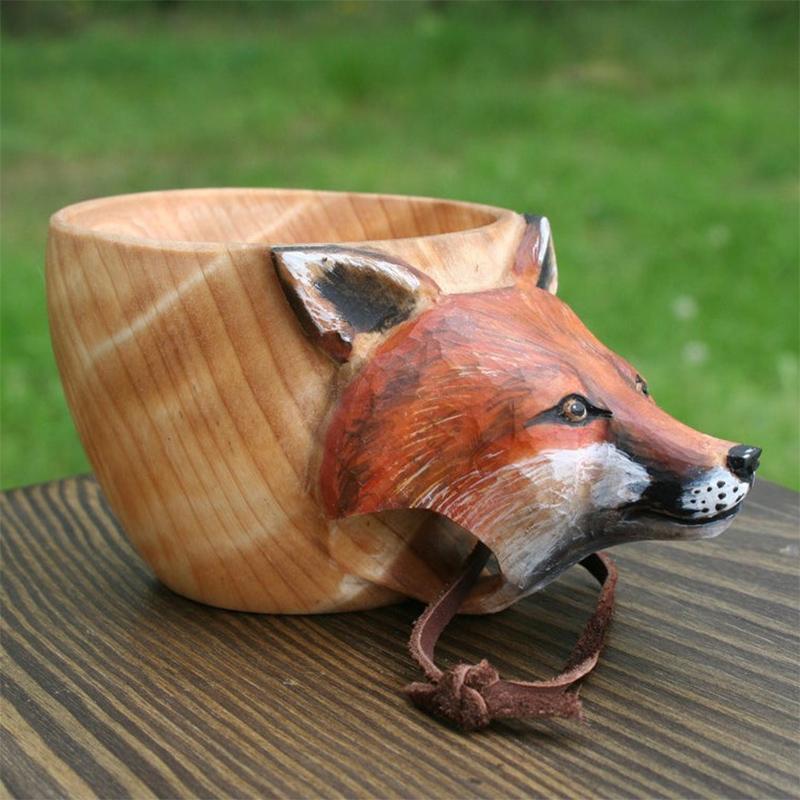 Vivolux | Tierische Outdoor-Holzbecher