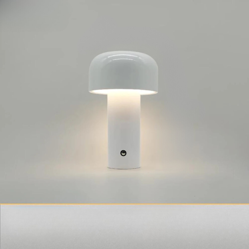 Vivolux | PowerMush Wiederaufladbare LED Pilzlampe | Stimmungslicht | Kabellose Tischlampe für Zuhause