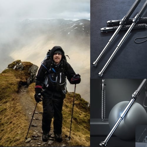 Vivolux | Automatisch einziehbarer Wanderstock