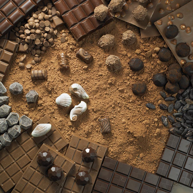Vivolux | Lichte kleur chocolade muurstain resistente hedendaagse dessertwinkel wandbekleding