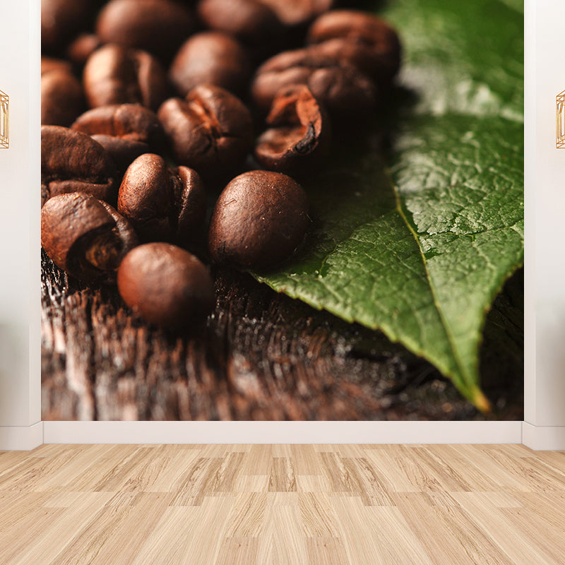 Vivolux | Pastel Farbe Kaffeebohnen Wanddekoration für die Dekoration Moderner Wohnzimmer Wanddekoration