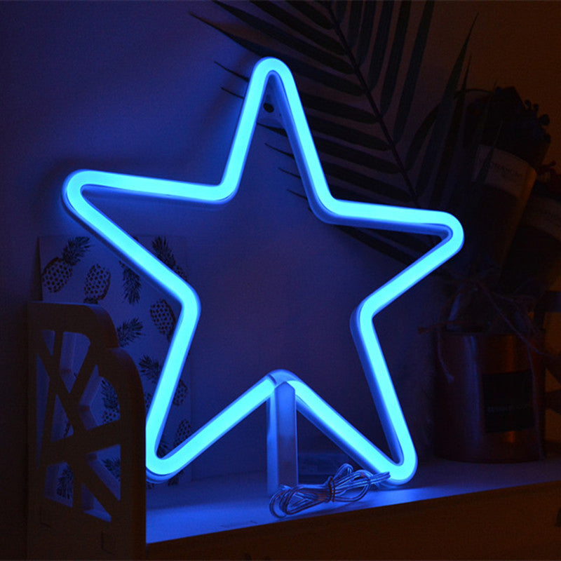 Vivolux | Pentastar Plastic Nachtlicht Modernistische LED Witte Muur Nachtverlichting voor Kinderen Kamer