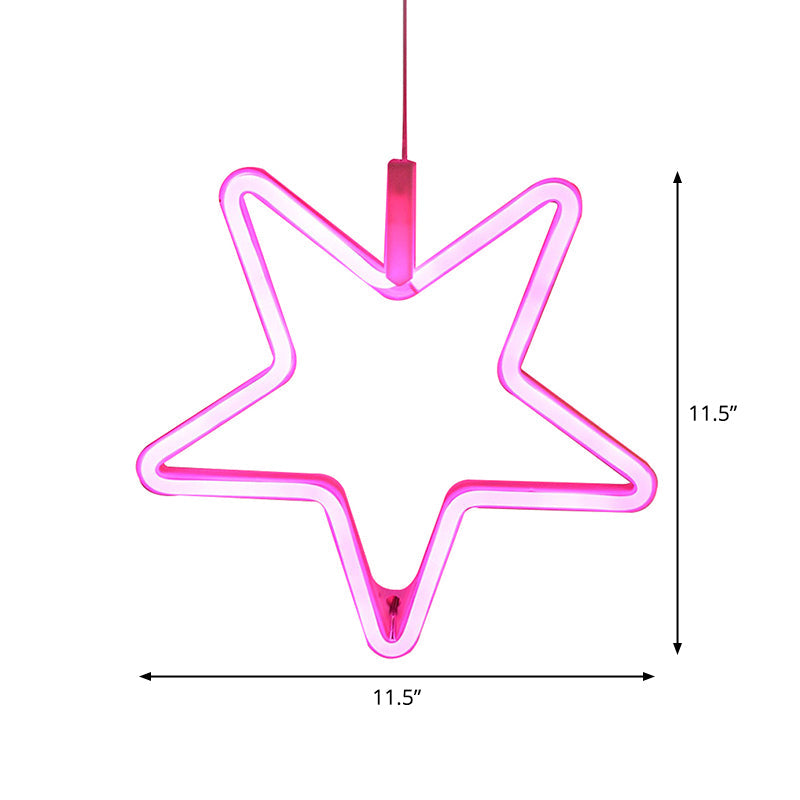 Vivolux | Pentastar Plastic Nachtlicht Modernistische LED Witte Muur Nachtverlichting voor Kinderen Kamer