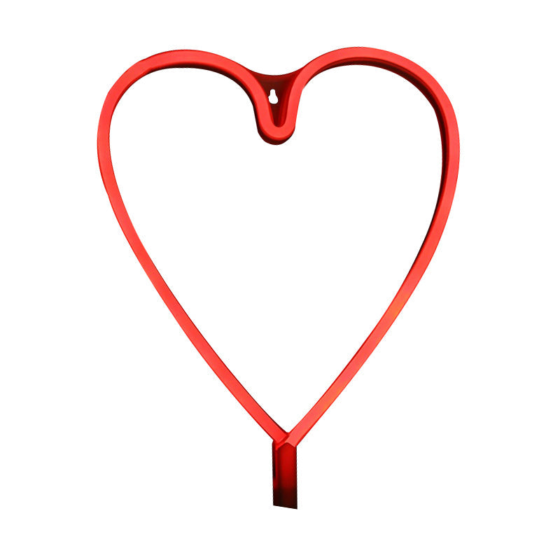 Vivolux | Plastic Loving Heart Wand Nachtlicht Kids Style Plug-in LED Weiße Nachttischlampe