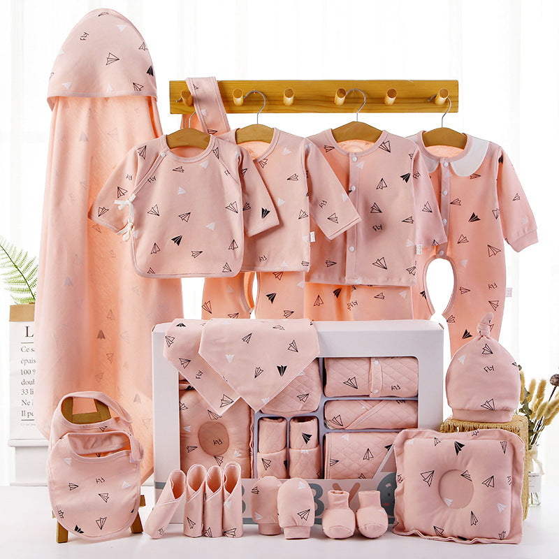 Vivolux | Baby-Geschenkbox-Set aus Baumwolle für Neugeborene
