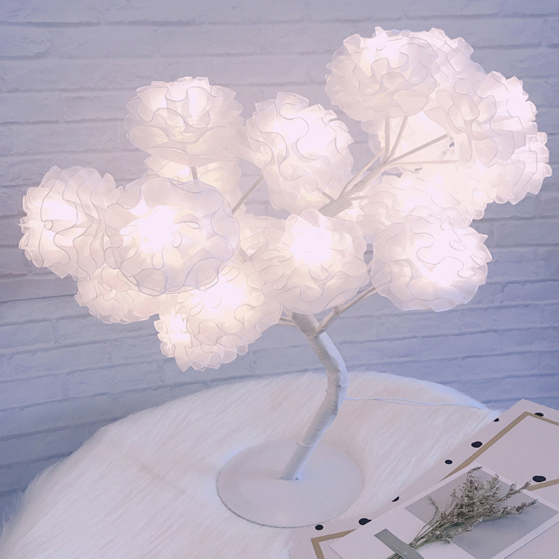 Vivolux | Boomvormige USB Tafel Lamp Kinderen Stijl Plastic Woonkamer LED Nachtkast Verlichting