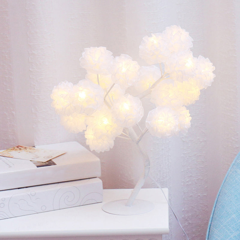 Vivolux | Boomvormige USB Tafel Lamp Kinderen Stijl Plastic Woonkamer LED Nachtkast Verlichting