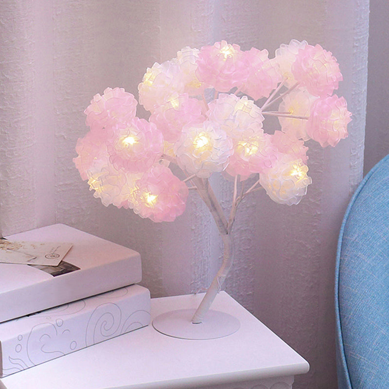 Vivolux | Boomvormige USB Tafel Lamp Kinderen Stijl Plastic Woonkamer LED Nachtkast Verlichting