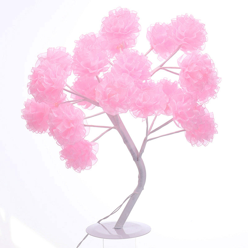 Vivolux | Boomvormige USB Tafel Lamp Kinderen Stijl Plastic Woonkamer LED Nachtkast Verlichting