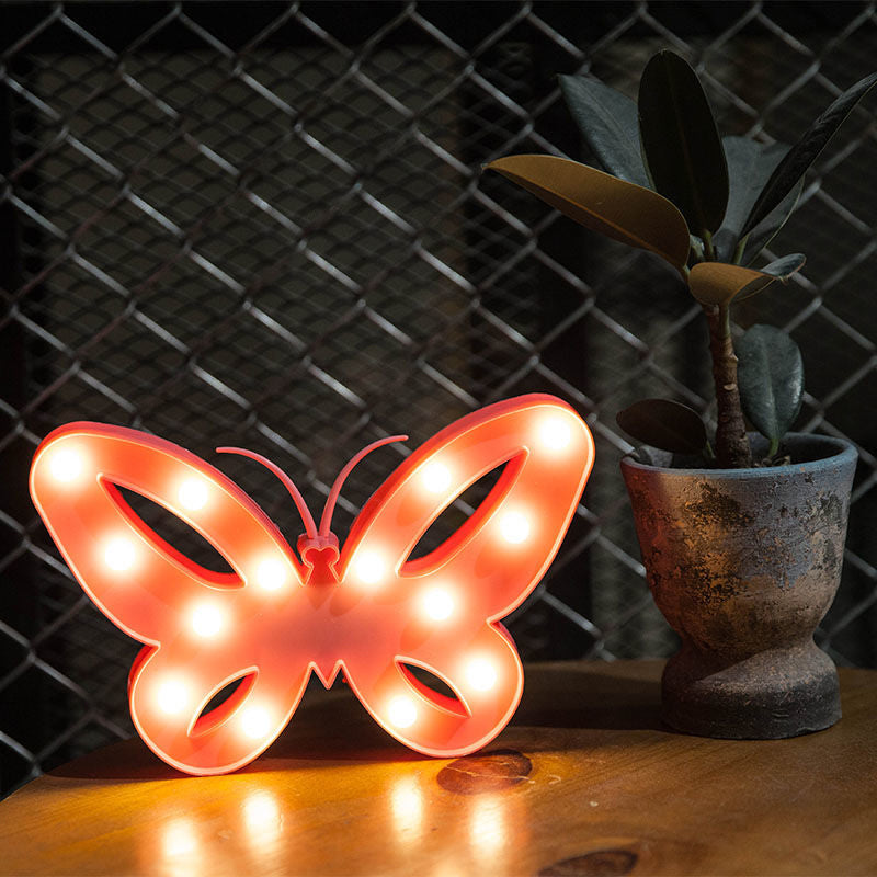 Vivolux | Diervormige Plastic Batterij Nachttafellamp Decoratieve Roze LED Tafellamp Ideeën voor Kinderkamer