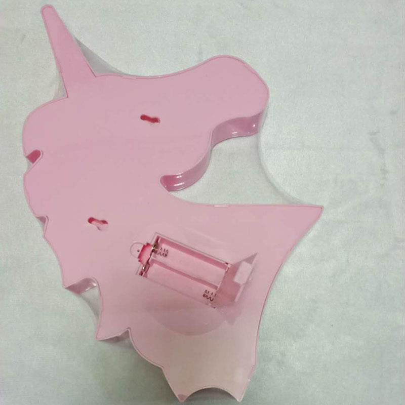 Vivolux | Diervormige Plastic Batterij Nachttafellamp Decoratieve Roze LED Tafellamp Ideeën voor Kinderkamer