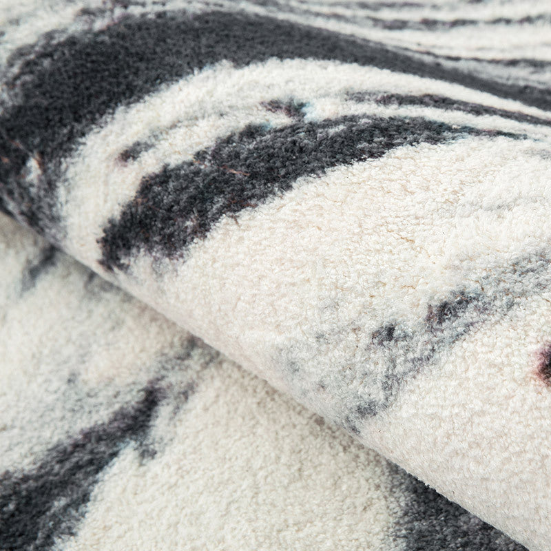 Vivolux | Trendiger abstrakter Druck Teppich Mehrfarbig Industrieteppich Polypropylen Maschinenwaschbar Fleckenresistent Rutschfeste Rückseite Teppich für Wohnzimmer