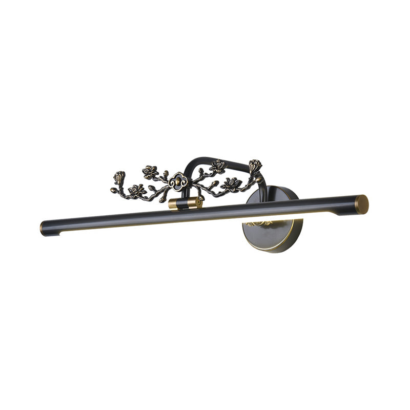 Vivolux | Verlengde Vanity Verlichting Traditionele 14"/18"/23" W LED Metalen Wandlamp voor Badkamer in Zwart/Antiek Messing