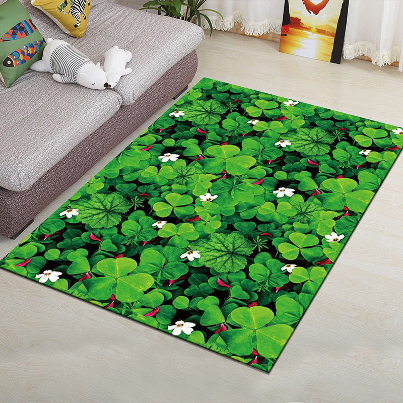 Vivolux | Mehrfarbiger moderner Teppich Polyester digitale Grafik Bodenmatte rutschfeste Rückseite tierfreundlicher waschbarer Teppich für Gästezimmer