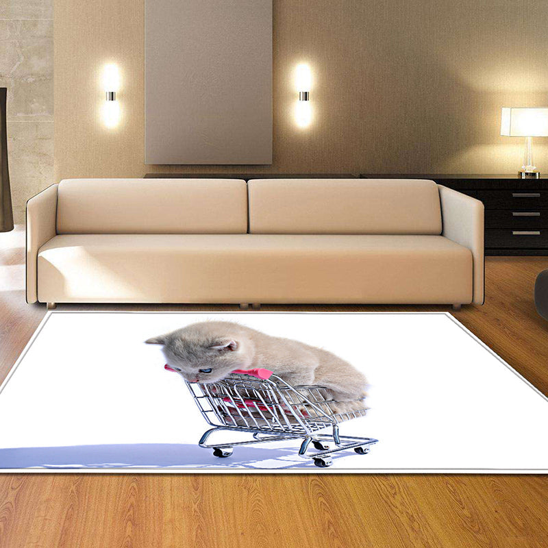 Vivolux | Trendy Hedendaagse Binnenkleed Multi Kleurig Grafisch Print Kleed Antislip Machine Wasbaar Vlekbestendig Kleed voor Woonkamer