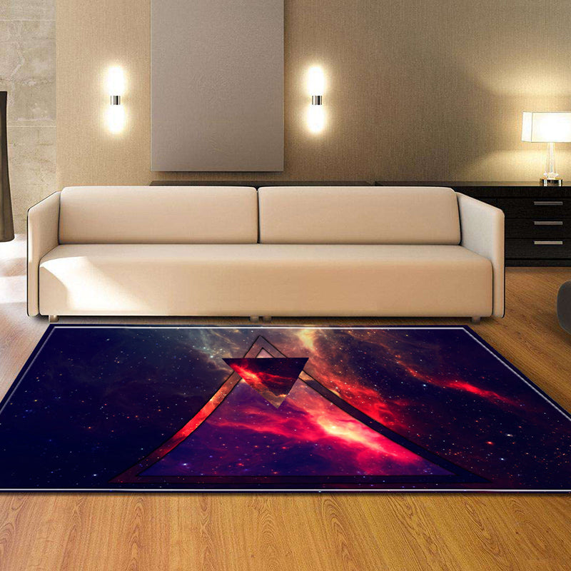 Vivolux | Trendy Hedendaagse Binnenkleed Multi Kleurig Grafisch Print Kleed Antislip Machine Wasbaar Vlekbestendig Kleed voor Woonkamer