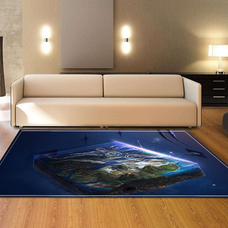 Vivolux | Trendy Hedendaagse Binnenkleed Multi Kleurig Grafisch Print Kleed Antislip Machine Wasbaar Vlekbestendig Kleed voor Woonkamer