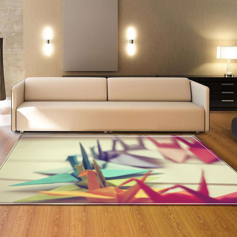Vivolux | Trendy Hedendaagse Binnenkleed Multi Kleurig Grafisch Print Kleed Antislip Machine Wasbaar Vlekbestendig Kleed voor Woonkamer