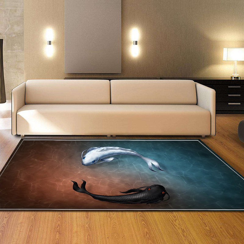 Vivolux | Trendy Hedendaagse Binnenkleed Multi Kleurig Grafisch Print Kleed Antislip Machine Wasbaar Vlekbestendig Kleed voor Woonkamer