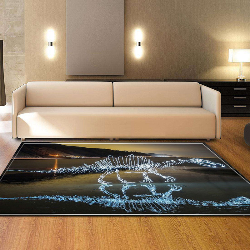 Vivolux | Trendy Hedendaagse Binnenkleed Multi Kleurig Grafisch Print Kleed Antislip Machine Wasbaar Vlekbestendig Kleed voor Woonkamer