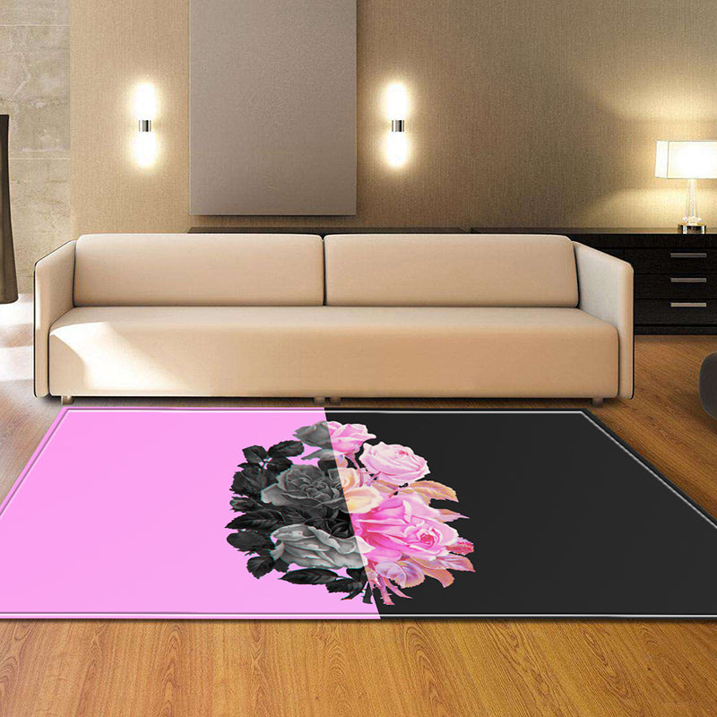 Vivolux | Trendy Hedendaagse Binnenkleed Multi Kleurig Grafisch Print Kleed Antislip Machine Wasbaar Vlekbestendig Kleed voor Woonkamer