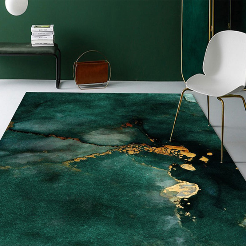 Vivolux | Retro agaat schijf print tapijt Multicolor mid-century tapijt synthetisch antislip achterkant vlekbestendig wasbaar tapijt voor woningdecoratie
