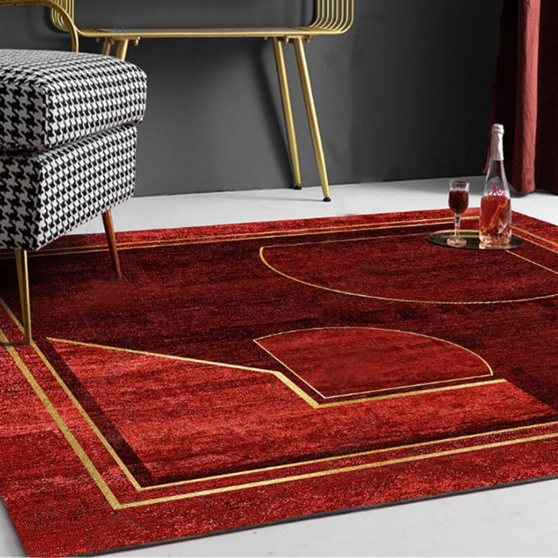 Vivolux | Noviteit Slaapkamer Tapijt Multi-kleurige Geometrische Print Binnen Tapijt Synthetisch Antislip Achterkant Wasbaar Tapijt