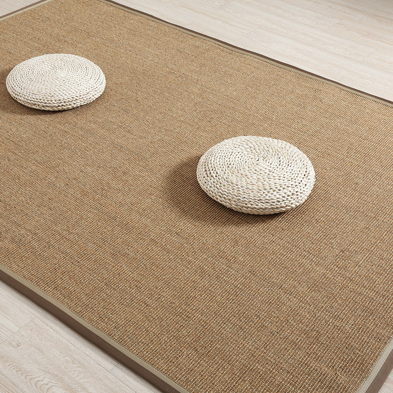 Vivolux | Primitief Multicolor Effen Vloerkleed Sisal Japanse Tapijt Wasbaar Vlekbestendig Anti-slip Vloerkleed met Stofrand voor Thuis
