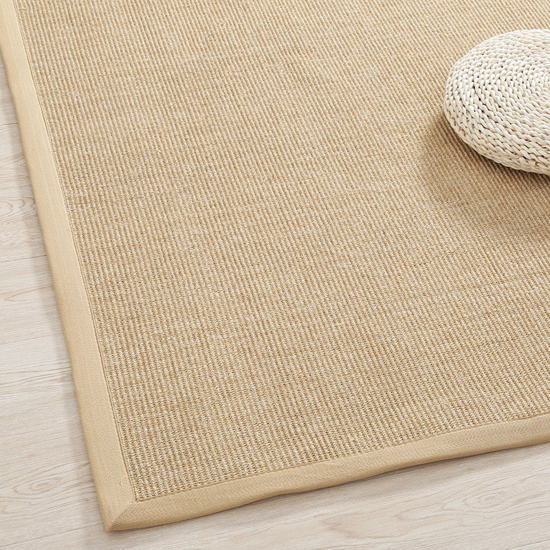 Vivolux | Primitief Multicolor Effen Vloerkleed Sisal Japanse Tapijt Wasbaar Vlekbestendig Anti-slip Vloerkleed met Stofrand voor Thuis